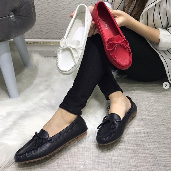 Sepatu flat wanita C701 import realpict