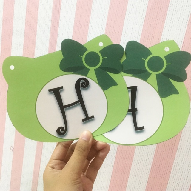 Buntingflag bendera pesta ultah aqiqah topi ultah undangan ultah anak bekasi jakarta