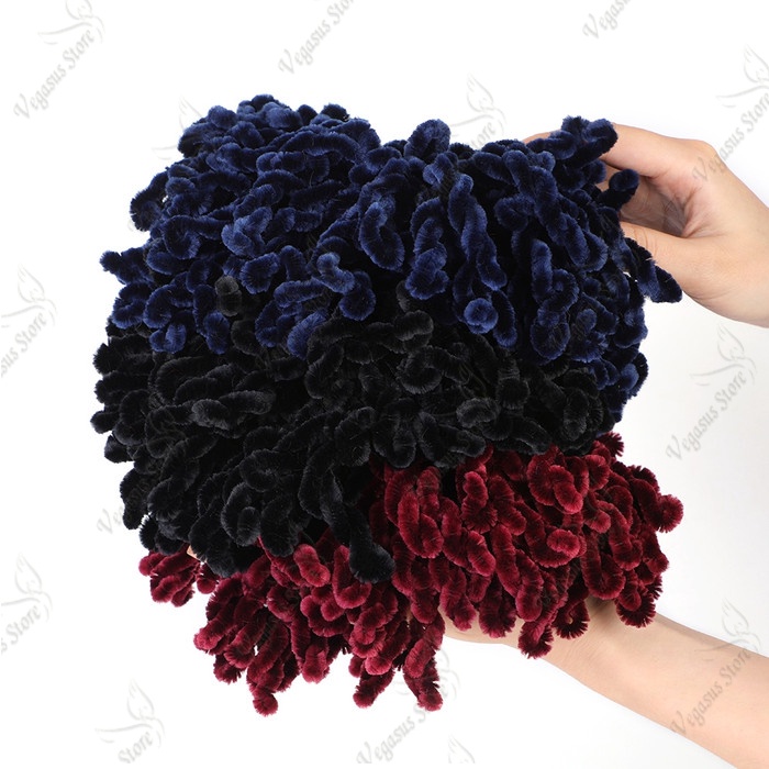 Kunciran Ikat Rambut UBUR UBUR/Kunciran Cendol/Kunciran Kriwil Ukuran Besar Untuk Riasan Atau Untuk Cepol Hijab Aksesoris Rambut Wanita-Vegasus Store (COD)