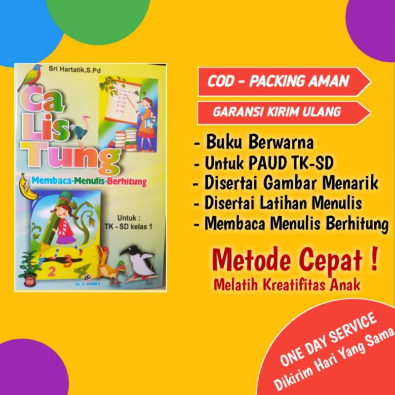 BUKU CALISTUNG BUKU CALISTUNG TK CALISTUNG