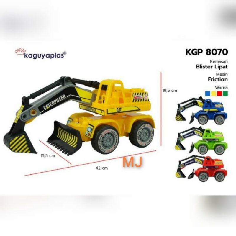Promosi mainan excavator beko construction kontruksi kgp 8070
