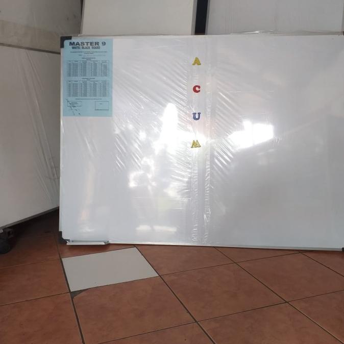

Papan Tulis Magnetik/White Board Magnetic 90x120 cm