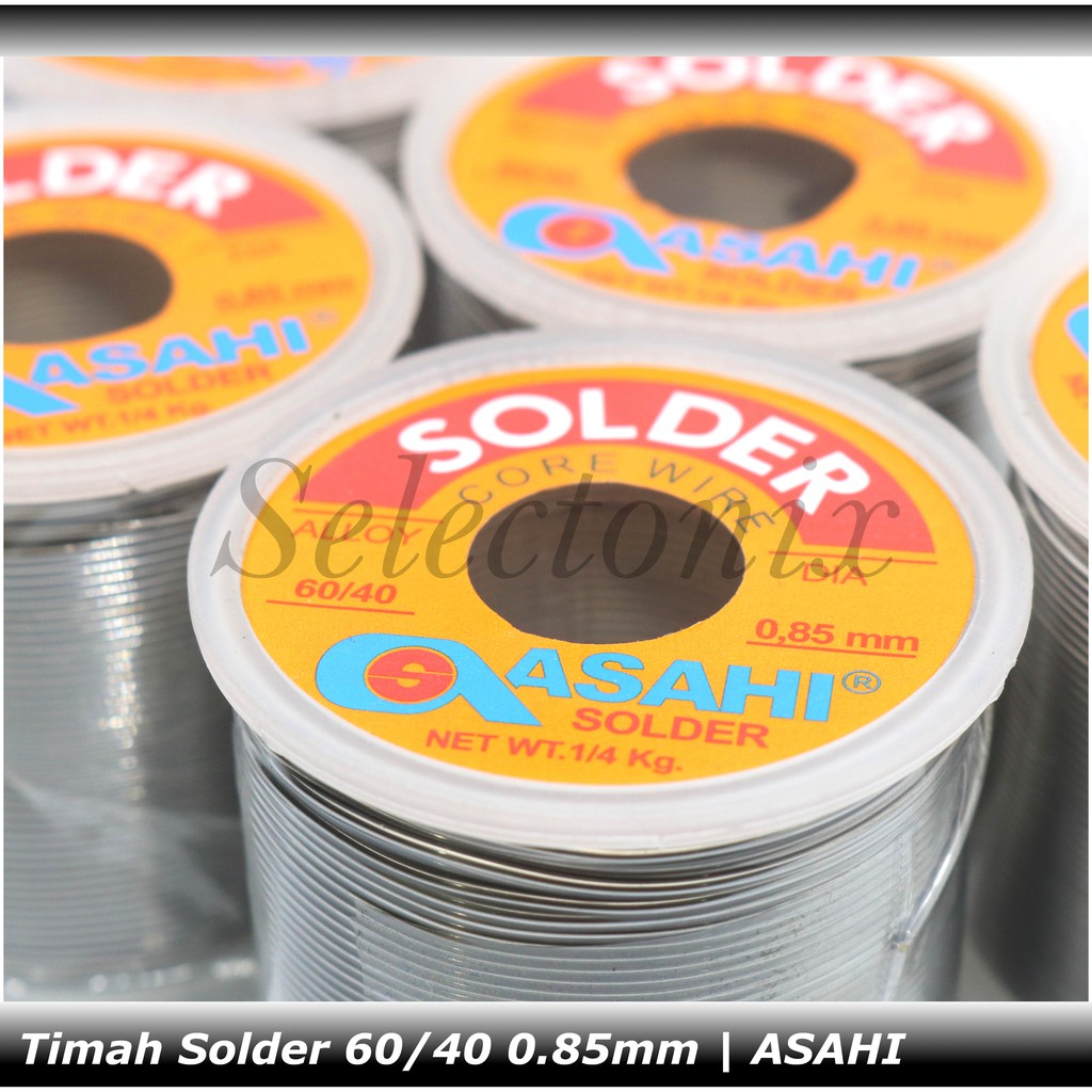 Timah Solder 0.85mm 60/40 250gr | ASAHI