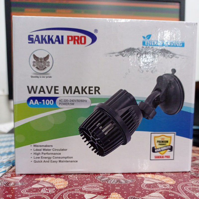 Pompa Arus Ombak Aquarium Sakkai Pro Wave maker AA 100