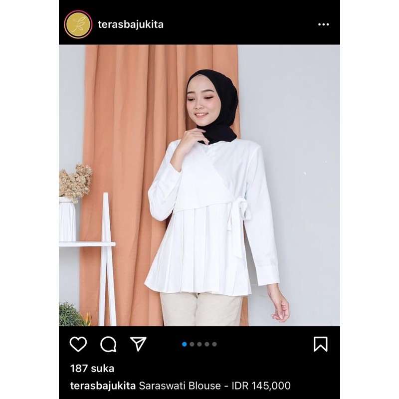 Saraswati Blose by Teras Baju