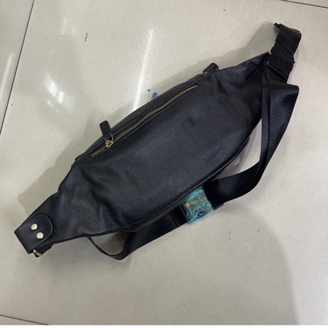 TAS SELEMPANG KULIT ASLI / WAIST BAG IMPORT KULIT ASLI / SLING BAG KULIT ASLI UNISEX