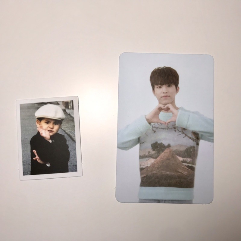 [WTT / WTS] Teasure PC Treasure Effect (baby photo & first press) Yoshi Jeongwoo Photocard