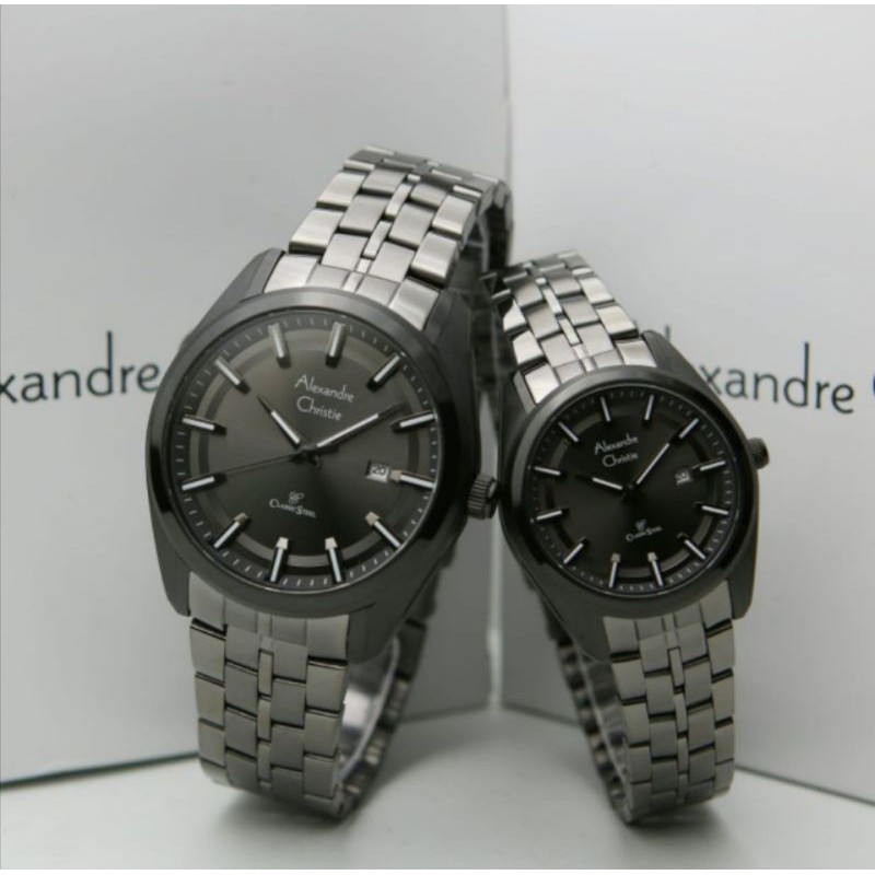 JAM TANGAN COUPLE ALEXANDRE CHRISTIE 8637 AC 8637MD-LD Ac 8637 ORIGINAL [ GARANSI RESMI 1 TAHUN ]