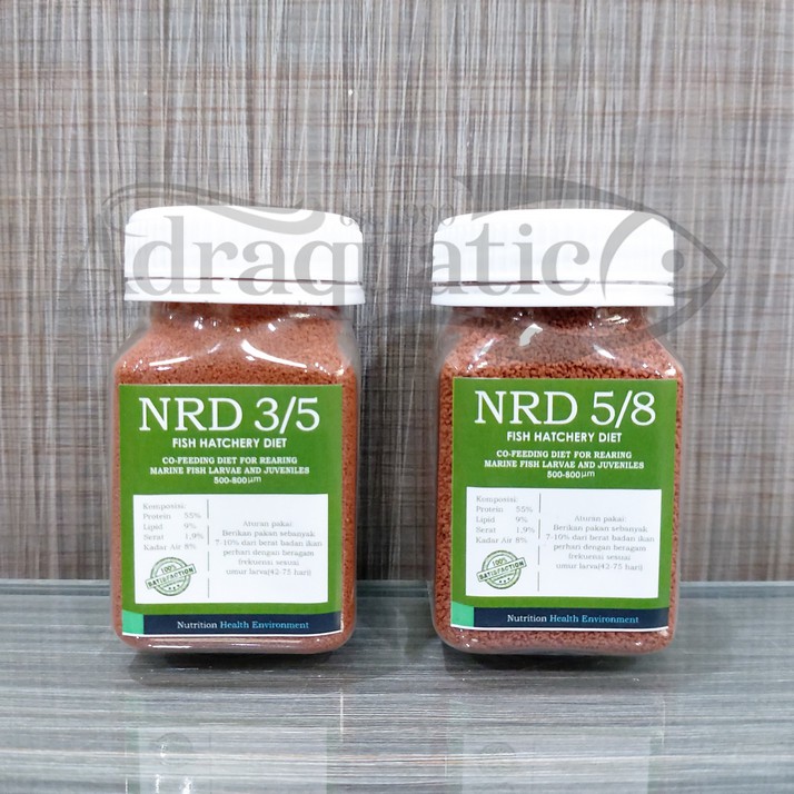 Sco PELET NRD 40 GRAM PELLET PAKAN MAKANAN IKAN HIAS BURAYAK CUPANG UDANG LAUT 3/5 5/8 AQUARIUM