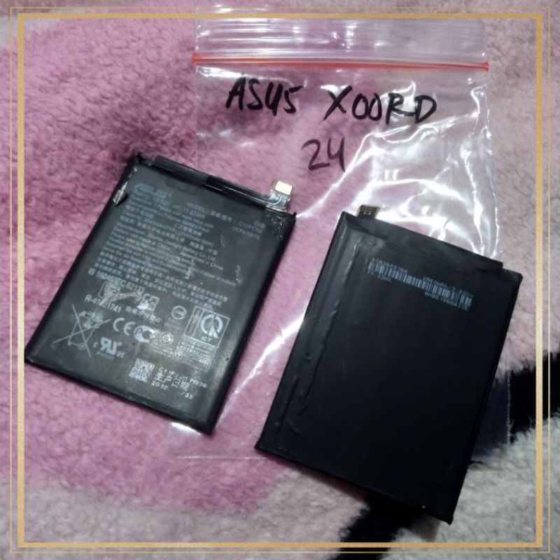 Baterai handphone ASUS X00RD original copotan Kondisi Normal