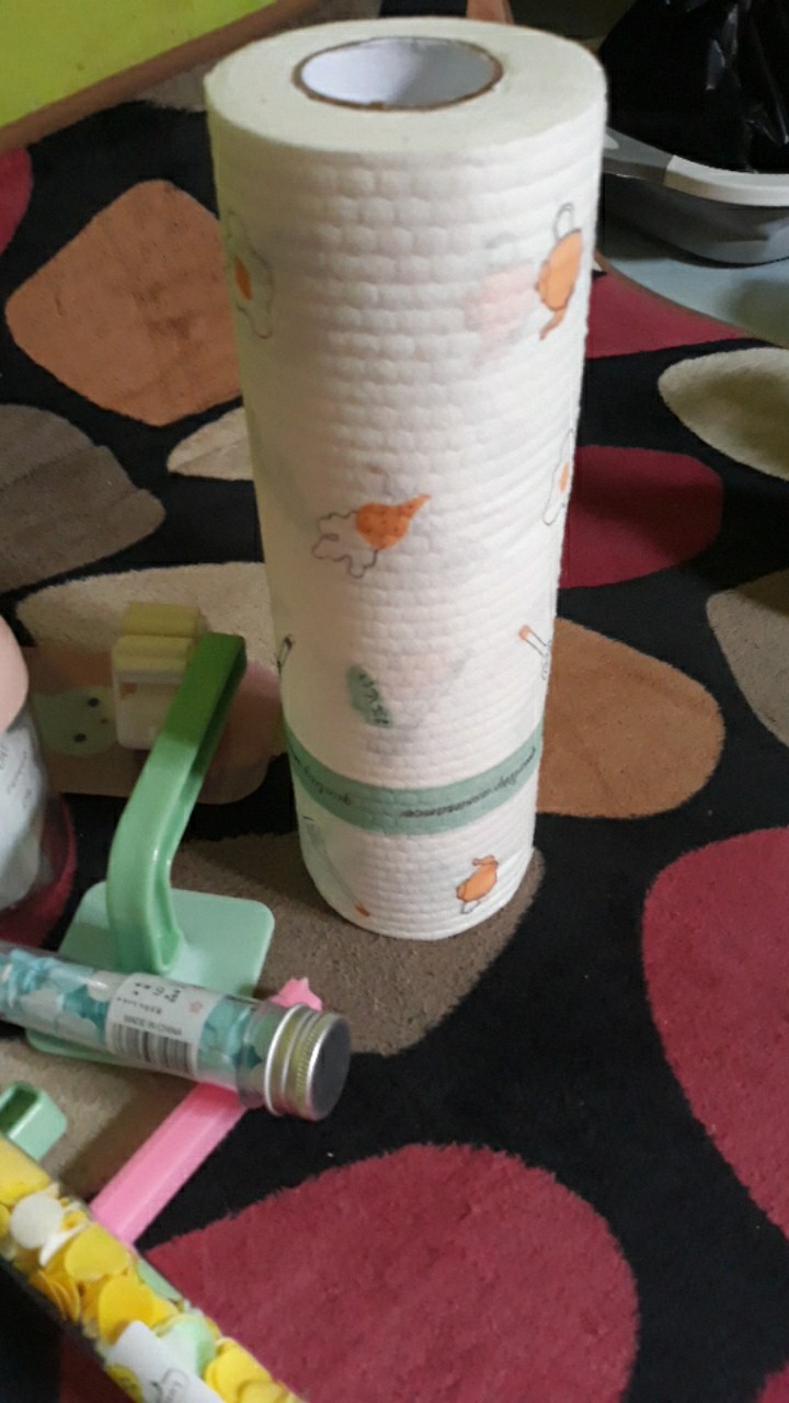 [dz] Hw19 - Kain Lap Basah Kering Multifungsi / Tissue Handuk Kertas Dapur Serap Minyak