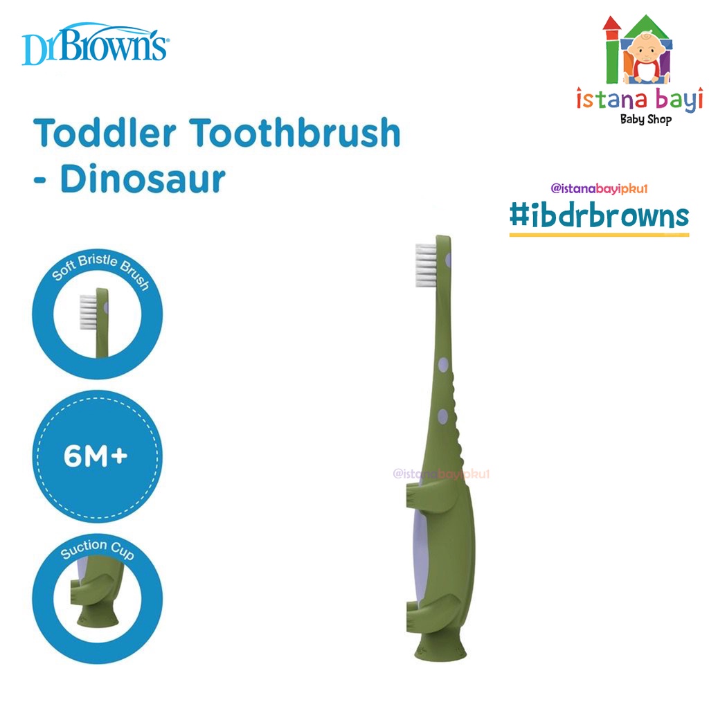 Dr.Brown’s sikat gigi / Dr.Brown's Toothbrush /Sikat Gigi Bayi HG059