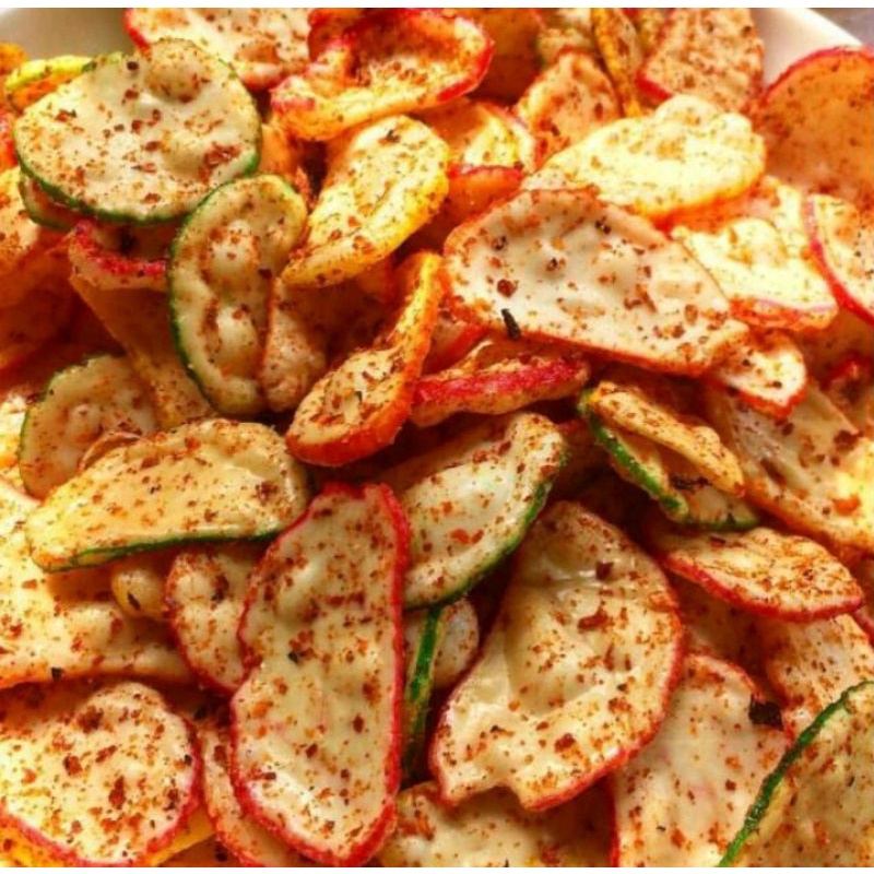 

KRUPUK SEBLAK BANTET KILOAN 250gr | PEDAS DAUN JERUK