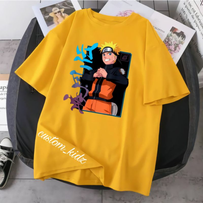 NARUTO TERBARU KAOS ANAK COWOK BAHAN PREMIUM