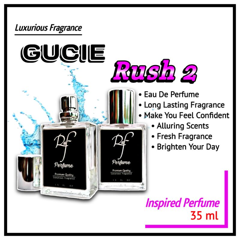 Parfum Gucie Rush 2 | Parfum Wanita / Pria Tahan Lama 35ml | Parfum Gucci Rush 2 Premium Original By