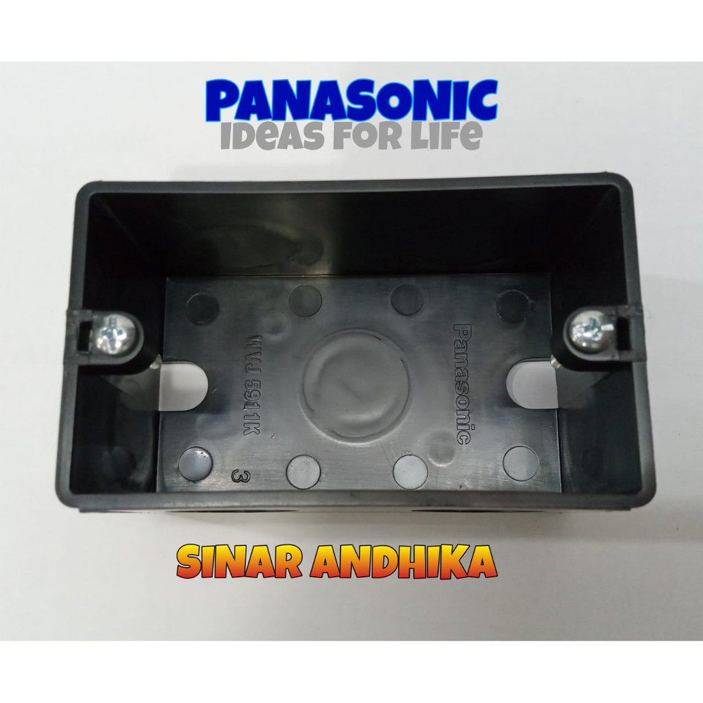 INBOW DUS/BOX PERSEGI PANJANG A-TYPE HITAM PANASONIC WVJ 5911KN