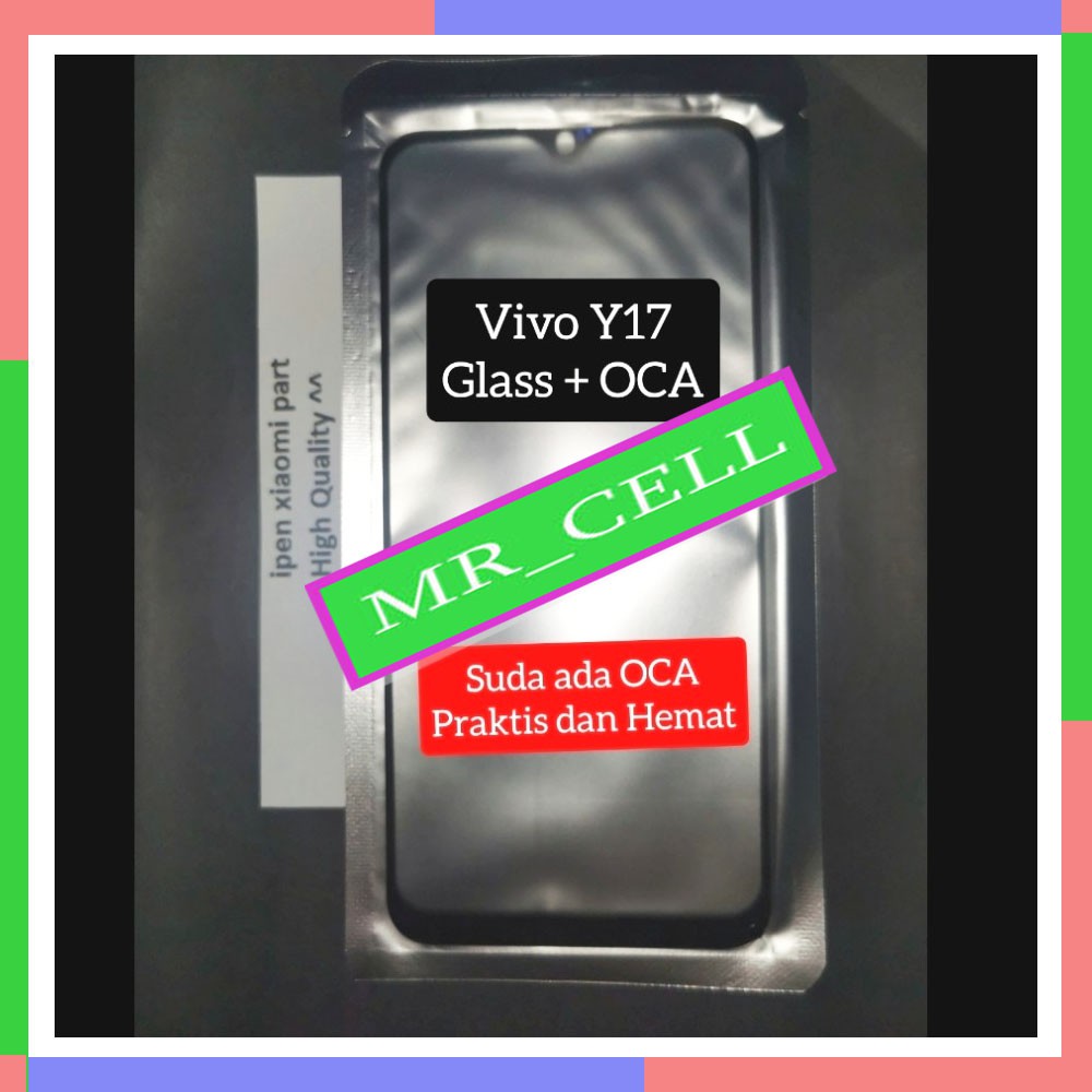 Glass Plus Lem Oca Vivo Y17 Kaca Touchscreen LCD Layar Sentuh