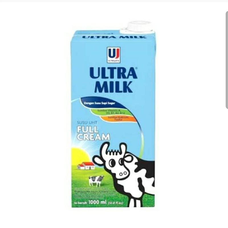 

ULTRAMILK Susu Full Cream UHT Ultramilk 1 L