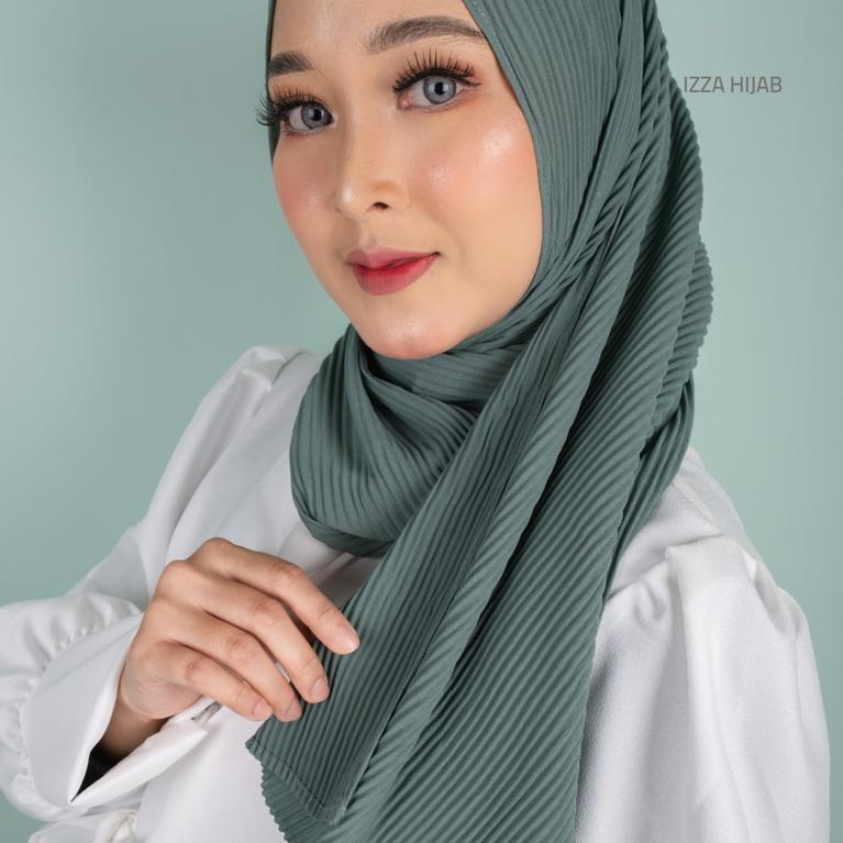 PASHMINA PLISKET FULL DIAMOND CREPE/ Pasmina lidi full pleated phasmina shawl