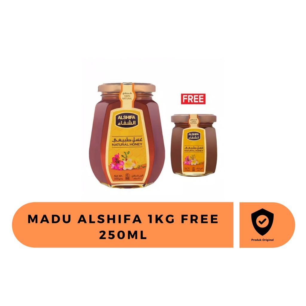 

Madu Alshifa 500gr FREE 125gr PROMO