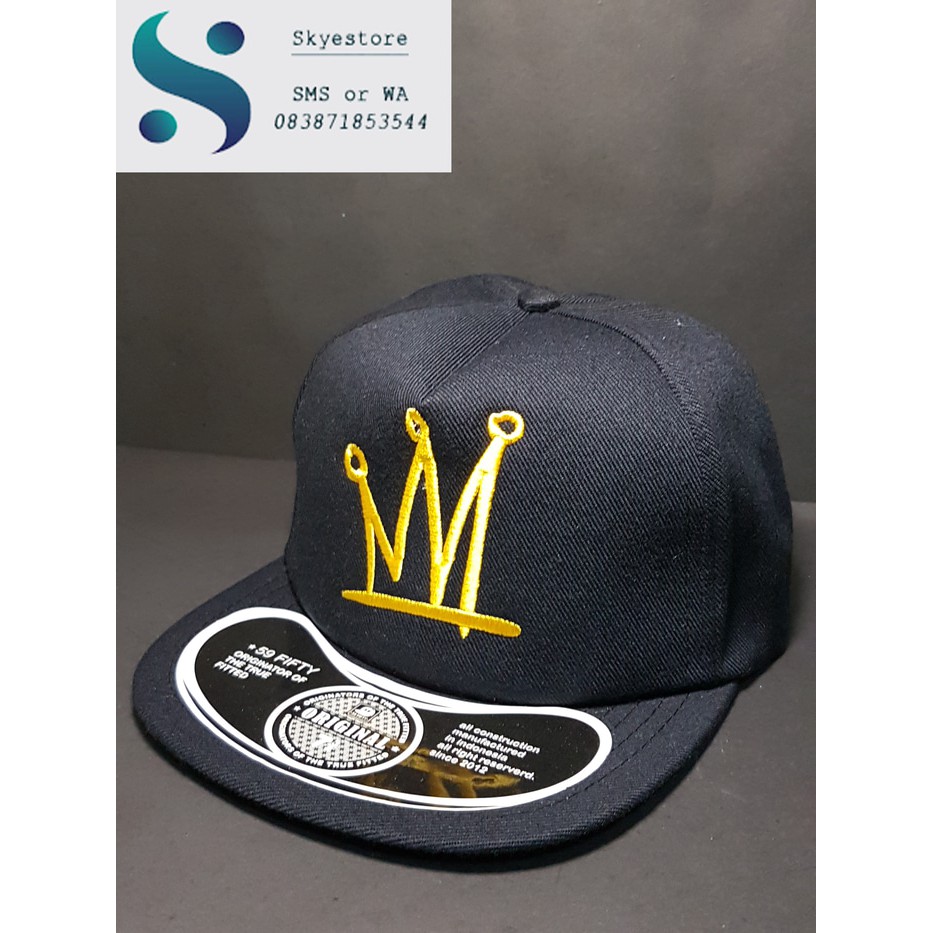 Jual Topi Snapback Premium Wiz Khalifa King Logo 114 Shopee Indonesia