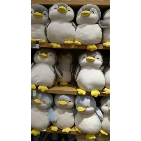 Lagi Tren.. BONEKA MINISO PENGUIN PINGUIN PLUSH TOY BLUE THE BEST SELLER MINISO