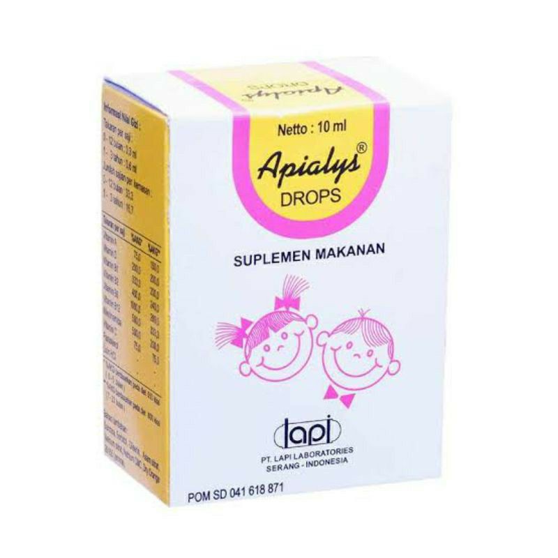Apialys drop/vitamin bayi sehat