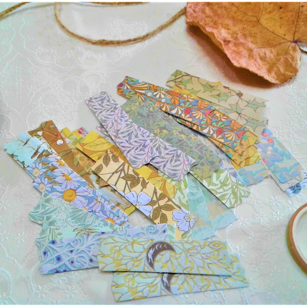 

50 Pcs Sticker Seri Memory Trace/Sticker Dekorasi Scrapbook Journal DIY