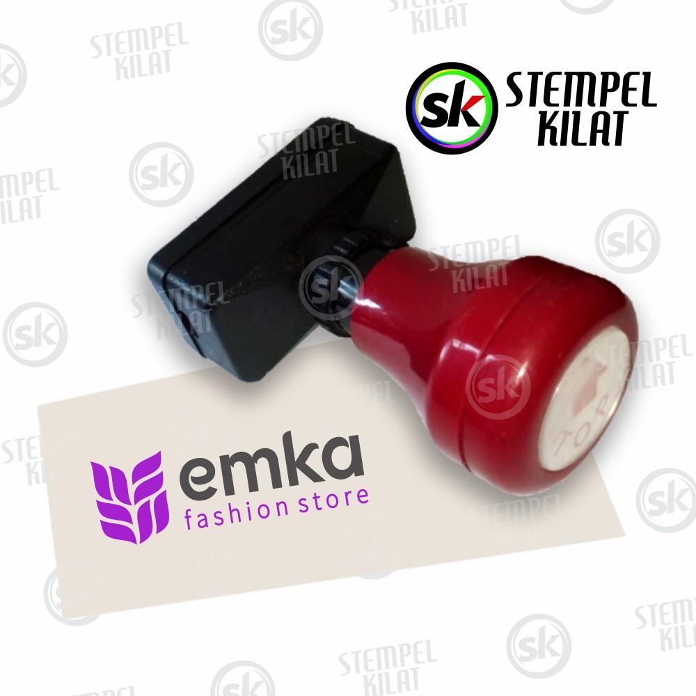 

Stempel Toko bisa macam-macam warna