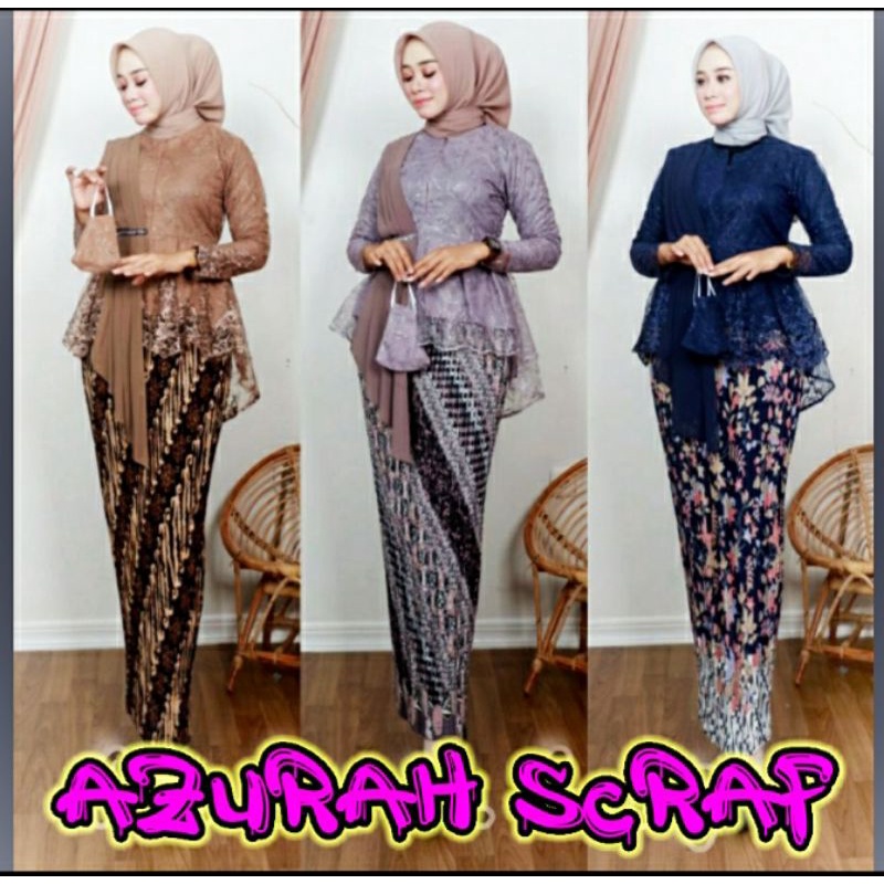 SET AURORA SELENDANG / KEBAYA MODERN / KEBAYA BRUKAT / BAJU TUNIK WANITA / OUTFIT BAJU PESTA KEKINIAN / FM