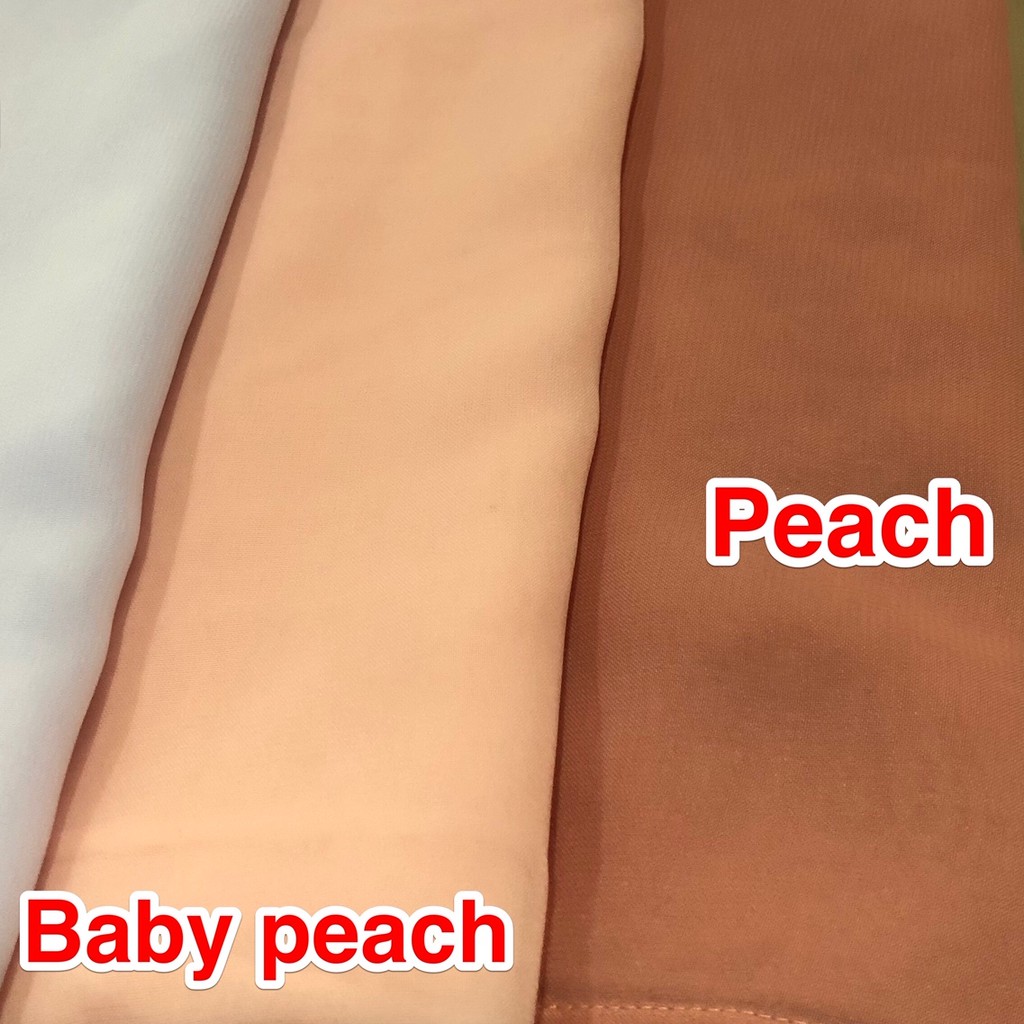 Cammomile Hijab Collection special price 1904059-Baby Peach