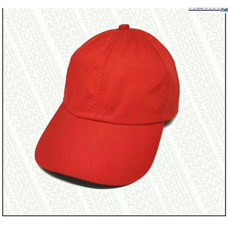 Topi Polos Baseball Pria Wanita Ukuran  Anak