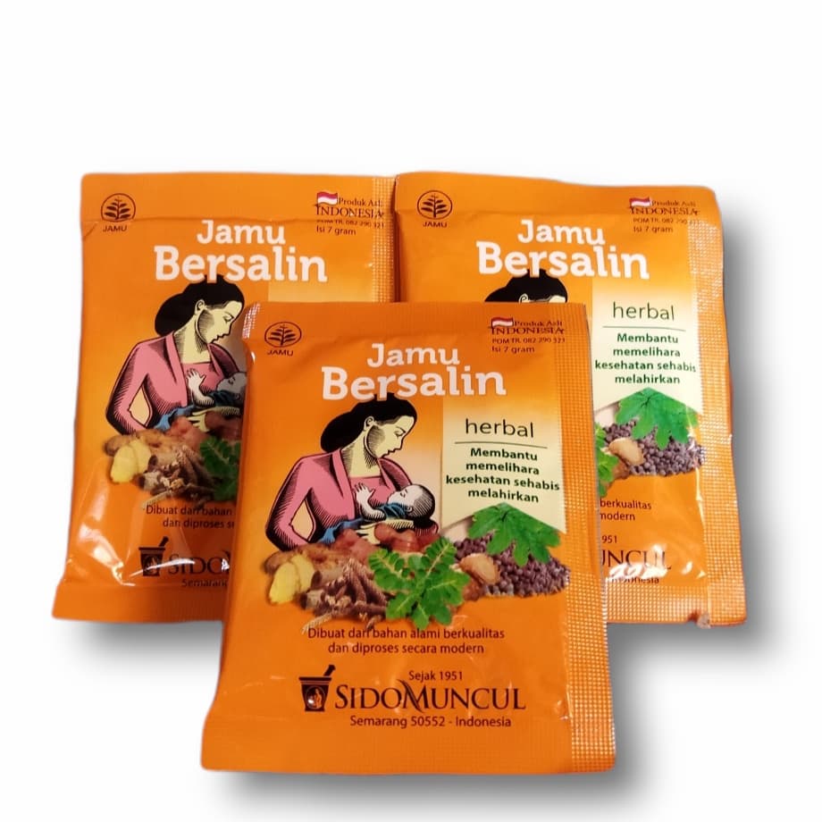

Bersalin Sidomuncul isi 10 sachet