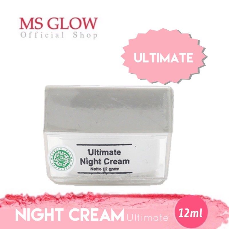 MS GlOW Ultimate Night Cream 12g