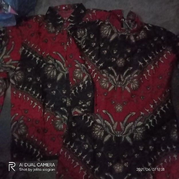 Maura Couple - Sania Ruffle Batik Couple