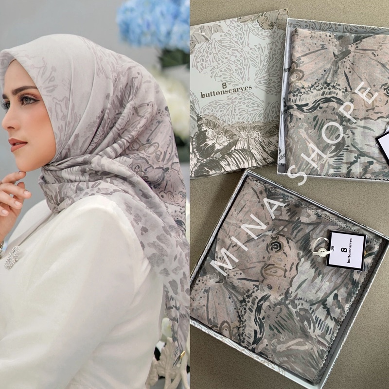 Buttonscarves The Farsha - Bone