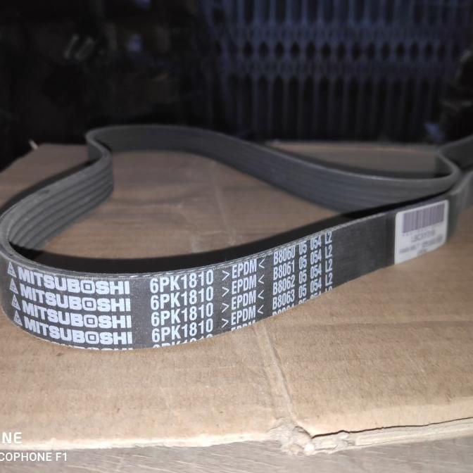 Produk Terbaik] MITSUBOSHI Fan belt 6PK1810 EPDM tali kipas fanbelt 6PK 1810 G.MAX 1.5