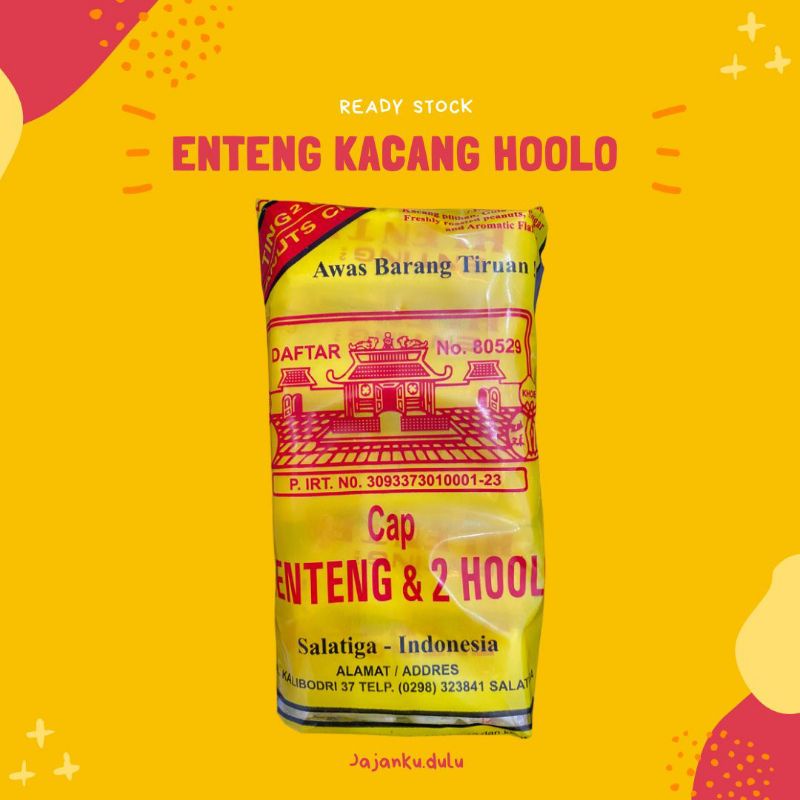 

enteng kacang hoolo / kacang hoolo / enteng kacang