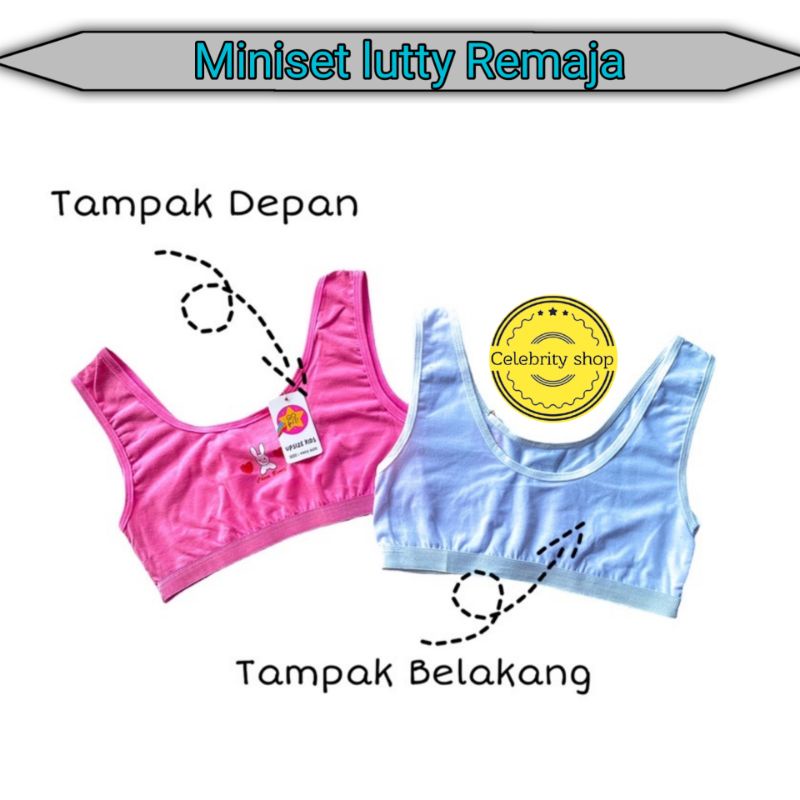 Miniset Remaja SD SMP Kutang Beha BH Anak Perempuan 10 s/d 18 Th / Miniset Remaja Anak Cewek Bra Rem