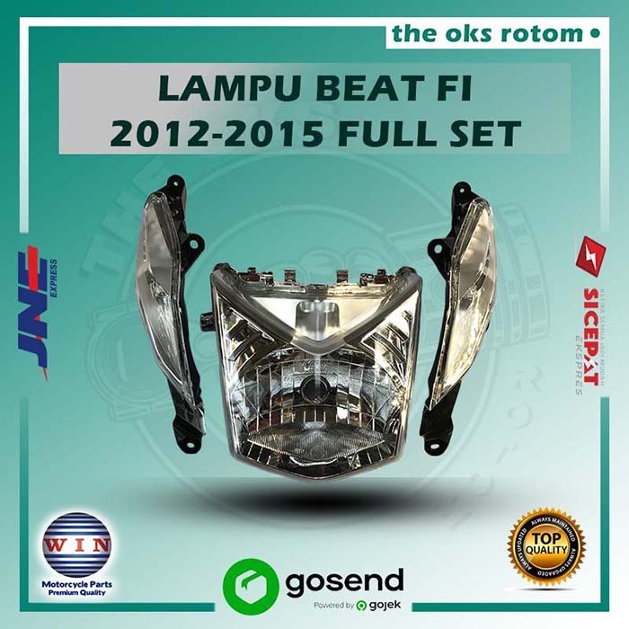 Lampu Depan Dan Lampu Sen Sein Kanan Kiri Honda Beat FI 2013 2014 2015 2016