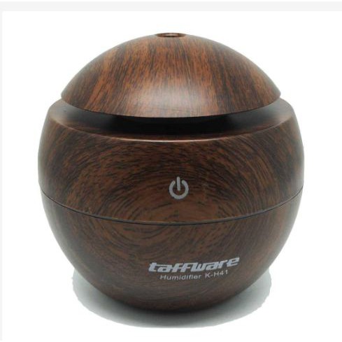 [PENGHARUM] - Taffware Aromatherapy Air Humidifier Desain Kayu - HUMI H41