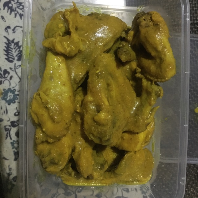 

ayam ungkep bumbu kuning fresh siap goreng 10 potong
