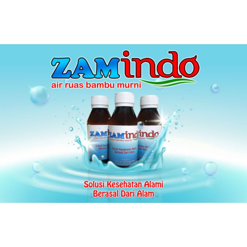 ZAMINDO AIR RUAS BAMBU MURNI ORIGINAL