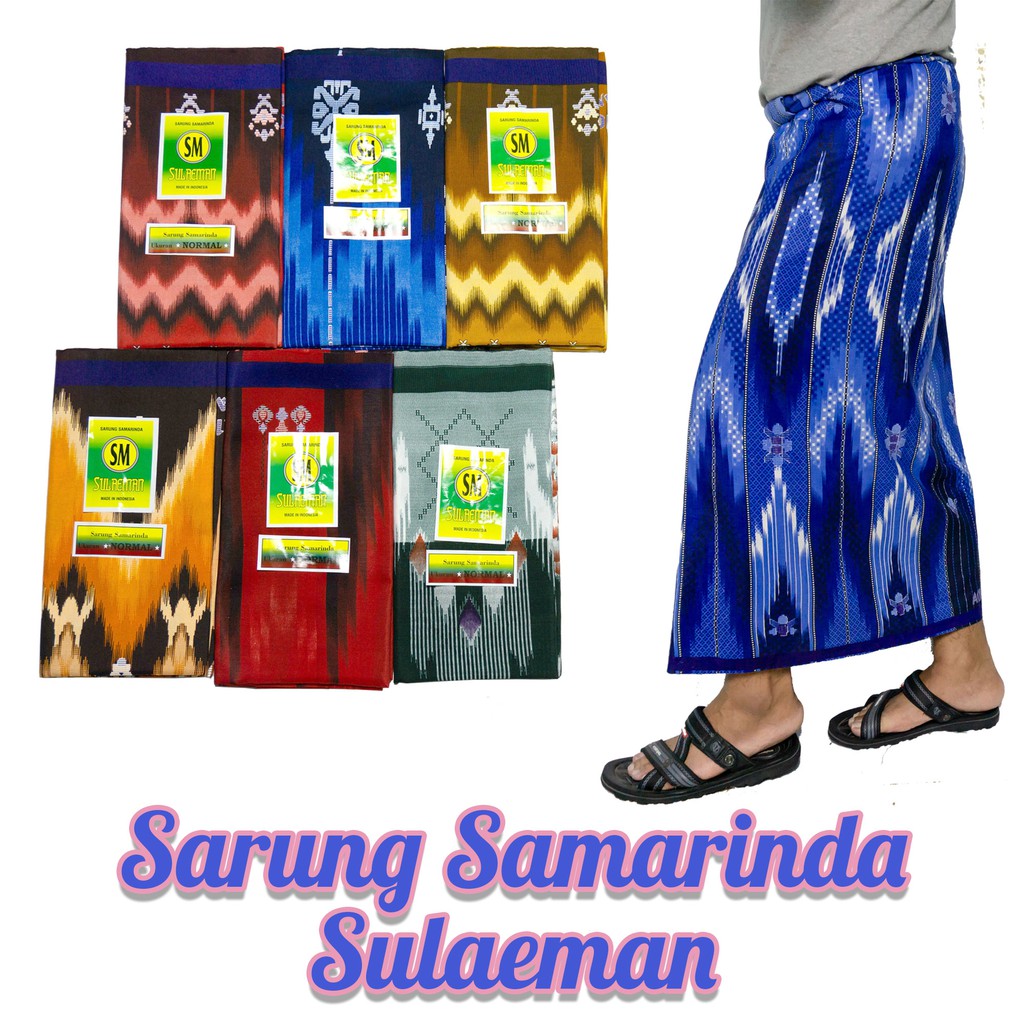 Sarung Samarinda Sulaeman pria