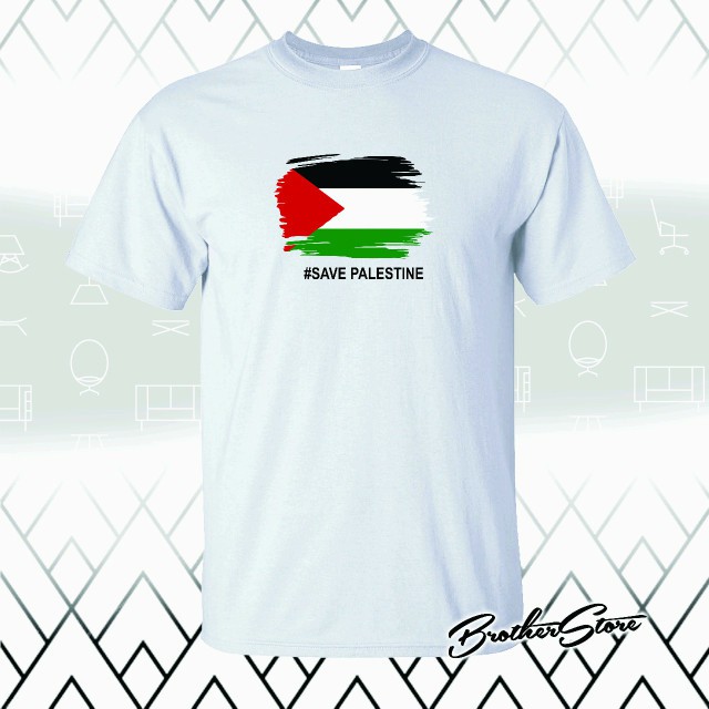 Kaos baju distro Save Palestina