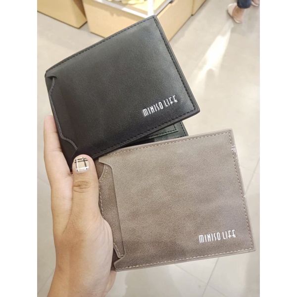 MINISO RETRO MENS WALLET WITH CARD HOLDER/DOMPET PRIA