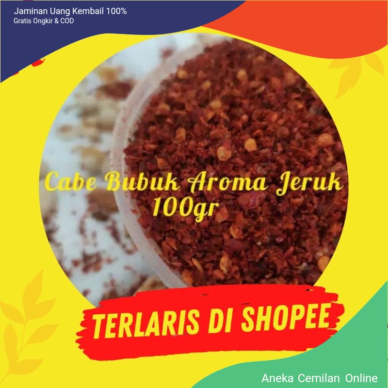 Jual Cabe Bubuk Cabe Rawit Halus Kasar 100gr Shopee Indonesia