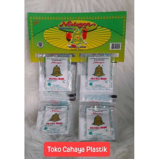 

1 lempeng sodium Gold Bell 20sachet @4gr