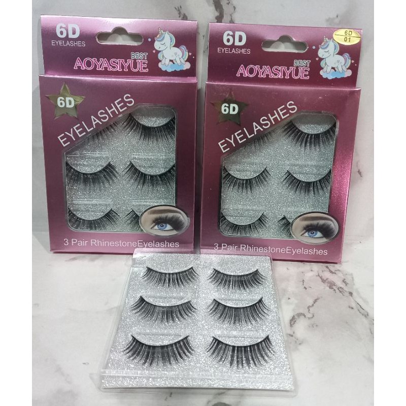 BULU MATA AOYASIYUE 6D/8D EYELASHES NO.COS-001 A06