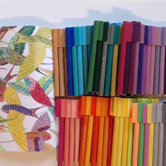 

(COD) Connector Pen 80 warna Faber Castell Gift Set / Spidol mewarnai Kreati